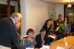 Genewa, 11 maja 2014, spotkanie Polonii z red.D.Kania i dr J.Targalskim